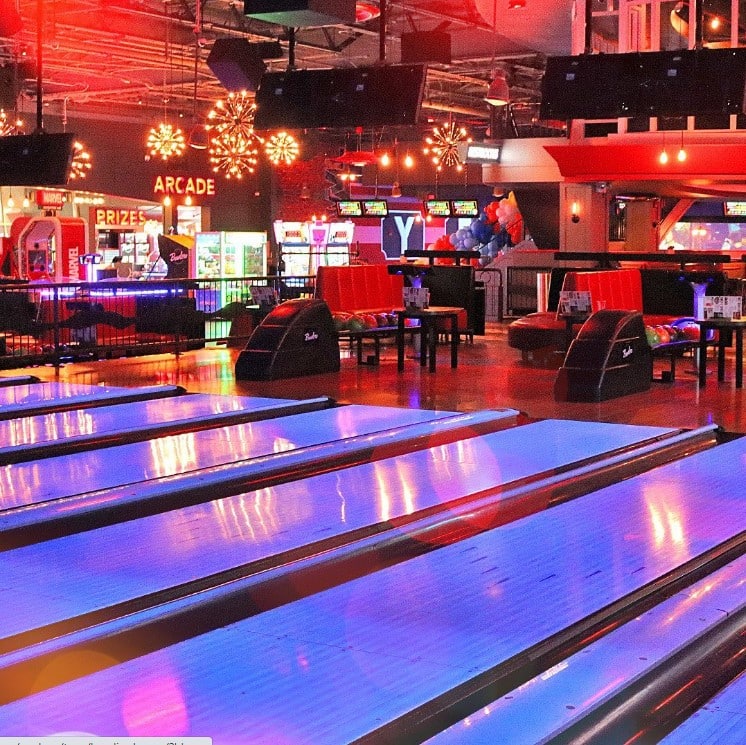 Bowlero Chelsea Piers Bowling Ball Facilities