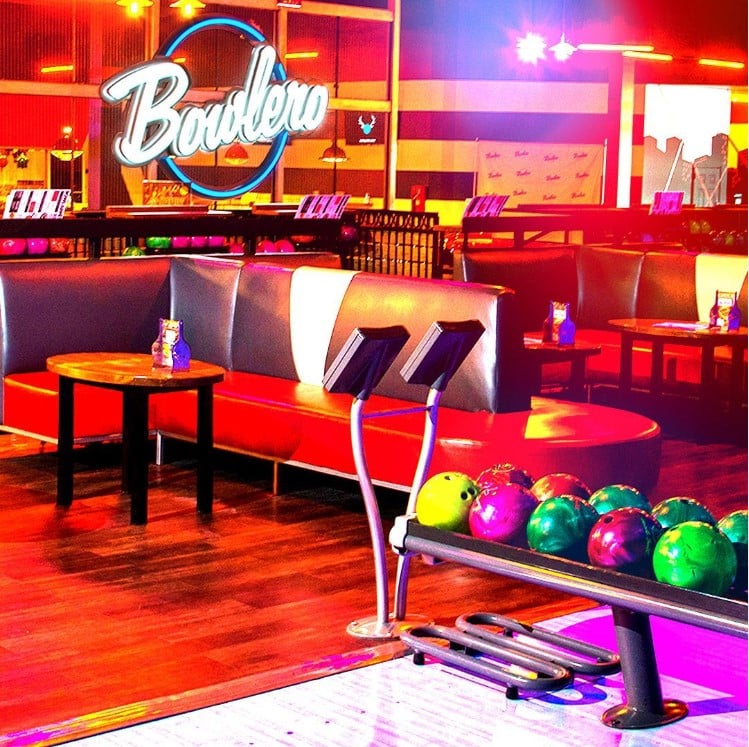 Bowlero Dania Beach Bowling Ball Features
