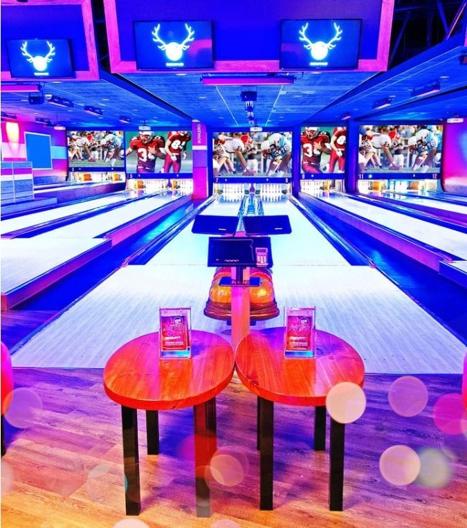 Bowlero Matthews Bowling Ball Facilities