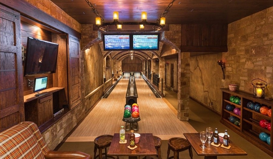Building a bowling lane at your basement
