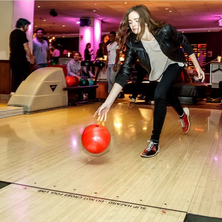 Melody Lanes Bowling Ball Features