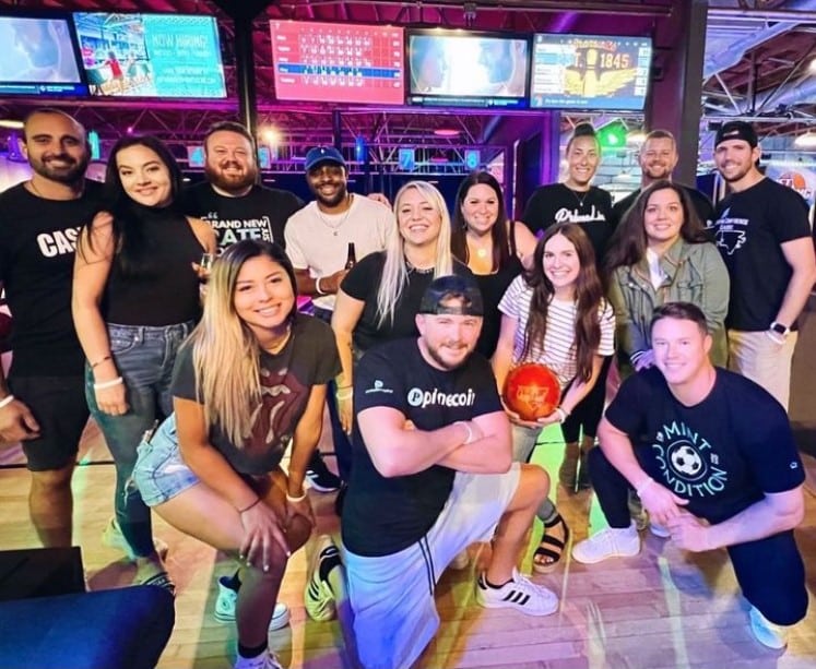 Queen Park Social Bowling Ball Features