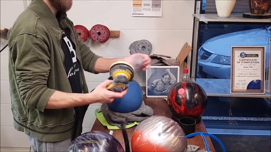 Resurface a Bowling Ball cost