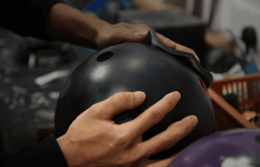 Resurface a Bowling Ball