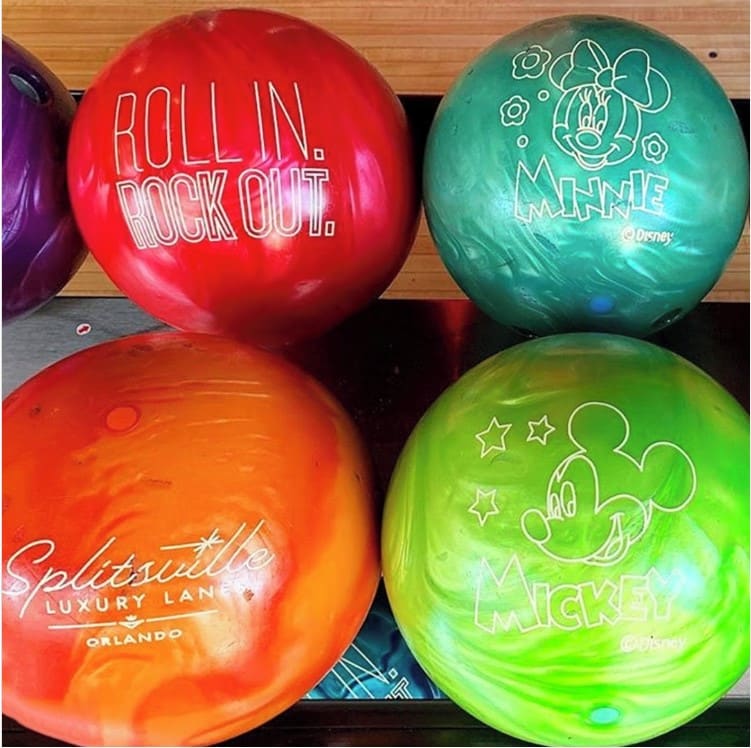 Splitsville Luxury Lanes Bowling Ball Facilities