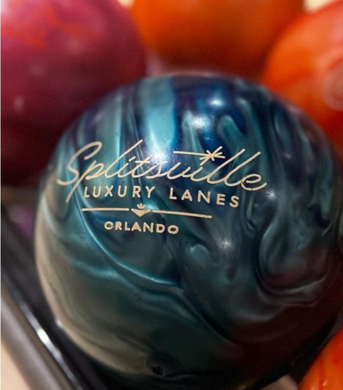 Splitsville Luxury Lanes Bowling Ball Features