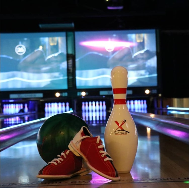 XLanes LA Bowling Ball Features