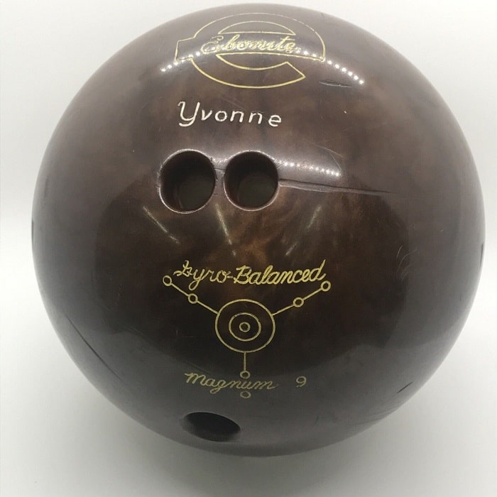 1982 Gyro Balanced Ebonite Magnum Ball