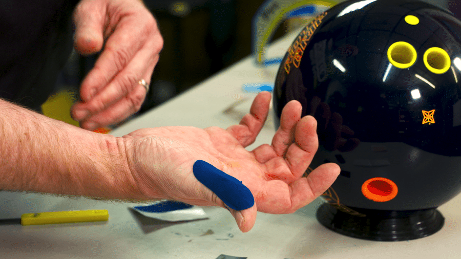 Why Bowlers Use Finger Tape